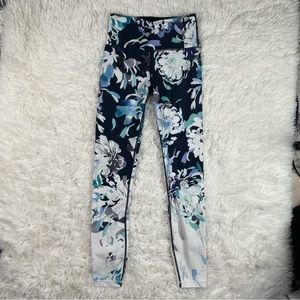 Athleta XXS Elation Blossom 7/8 Floral Print Leggings